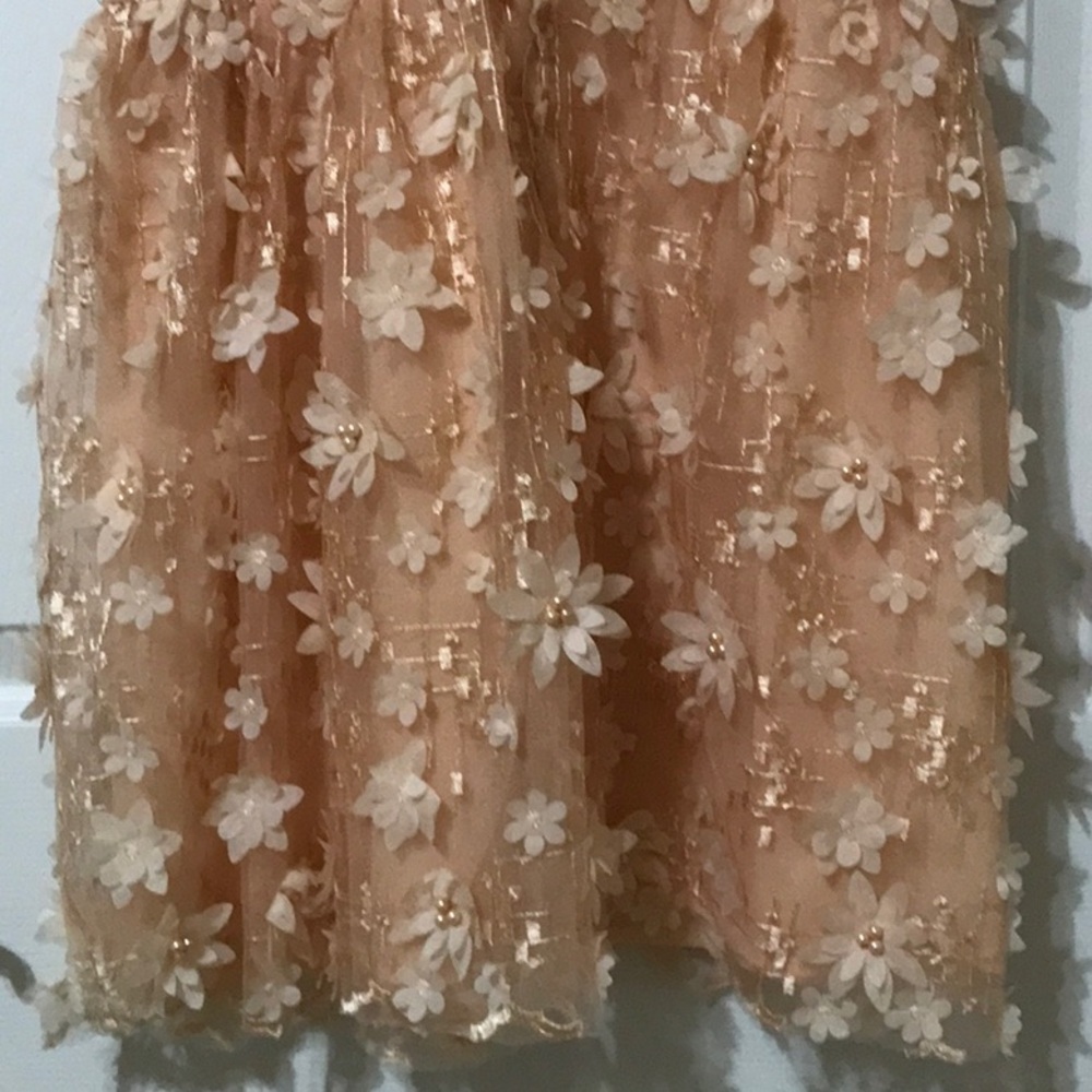 Lulus Feeling Flirty Floral Mini Skater Dress in Blush Pink - Picture 13 of 13